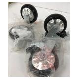 4 Heavy Duty 6" Caster Wheels