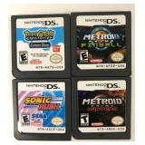 4 Nintendo DS Games