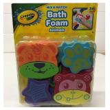 Crayola Mix & Match Bath Foam Animals