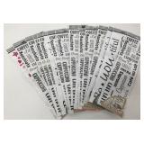 16 Sets of Peel & Stick Wall Stickers