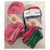 20 New Pairs Girls Low Cut Socks Size 7-3
