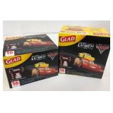 2 New Glad Exclusive Lunch Variety Pack Cars