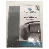 Comfort Bay Microfiber Queen Sheet Set