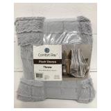 Comfort Bay Plush Sherpa Throw 50x60"