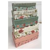 5 New Flip Top Storage/Gift Boxes