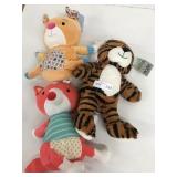 3 New Assorted Plush Toys