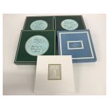 5 New Avon Collector Plates