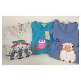 3 New Ladies Size S Night Shirts