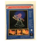 New Christmas Silhouette Light Up Angel