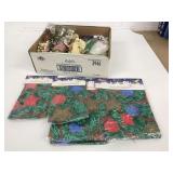 New Box Lot of Christmas Decorations