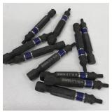 10 Irwin Impact Series Screwdriver Bits Hex 2"