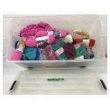 Large Tote Lot ~ Unfinished Knitting Projects Plus