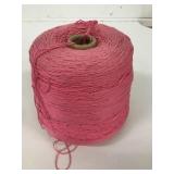 Large Spool Pink Crochet Thread/Yard