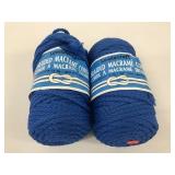 2 Lewiscraft Braided Macrame Cord