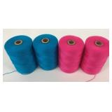 4 Spools Crochet Thread/Yarn
