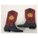 New Size 6 Leather Cowboy Boots