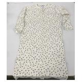 Quiet Moments Size M Cotton Ladies Night Shirt