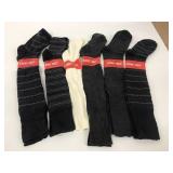 6 New Pairs Bonny Best Socks Size 9-11
