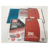 Ruled Sheets & Notebook