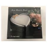 New Metal Heart Trinket Box