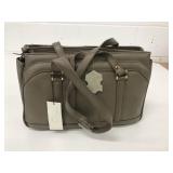 New Multi Pocket Leather Handbag