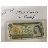 1973 Canada Banknote