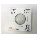 1941 German "A" Berlin Mint Aluminum 50 PFG