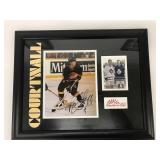 Russ Courtnall Signed Photo 21x17" w/COA