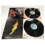 Max Webster & David Bowie LPs