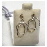 10K Gold Dangle Earrings