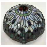 Stained Glass Dragonfly Design Lamp Shade 12.5"
