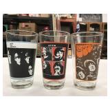 3 The Beatles Album Print Tumblers