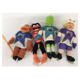 4 McDonalds Muppets Toys
