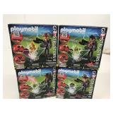 4 Sealed Playmobil GhostBuster Sets