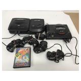 2 Sega Genesis Games Systems & Game - Untested