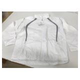 New North End Size XL White Windbreaker Jacket