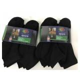 12 New Pairs FOTL Sport Ankle Socks Size 4-10
