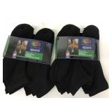 12 New Pairs FOTL Sport Ankle Socks Size 4-10