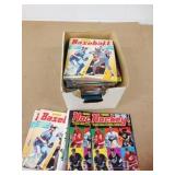 Box of Panini Sticker Albums Various Sports