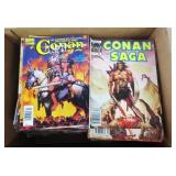 Box of Approx 150 Marvel Conan Comics