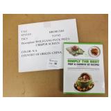 Wolfgang Puck Pizza Crisper Screen & Cookbook