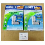 2 Brita Faucet Water Filtration Systems