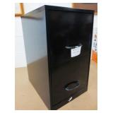 Two Drawer Metal Filing Cabinet