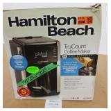 Tested/Works Hamilton Beach TruCount Coffee Maker