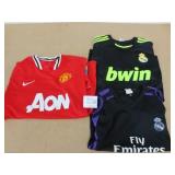3 Soccer Jerseys Youth & Adult