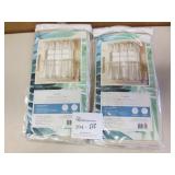 2 New Largos Tailered Tier & Valance Set