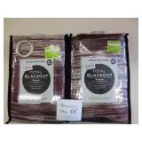 2 New Total Blackout Payson Grommet Panels