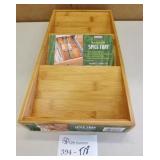 Seville Bamboo Spice Tray
