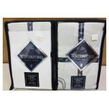 2 New Waterford European Pillow Shams