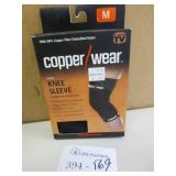Copper Wear Unisex Knee Sleeve Size M